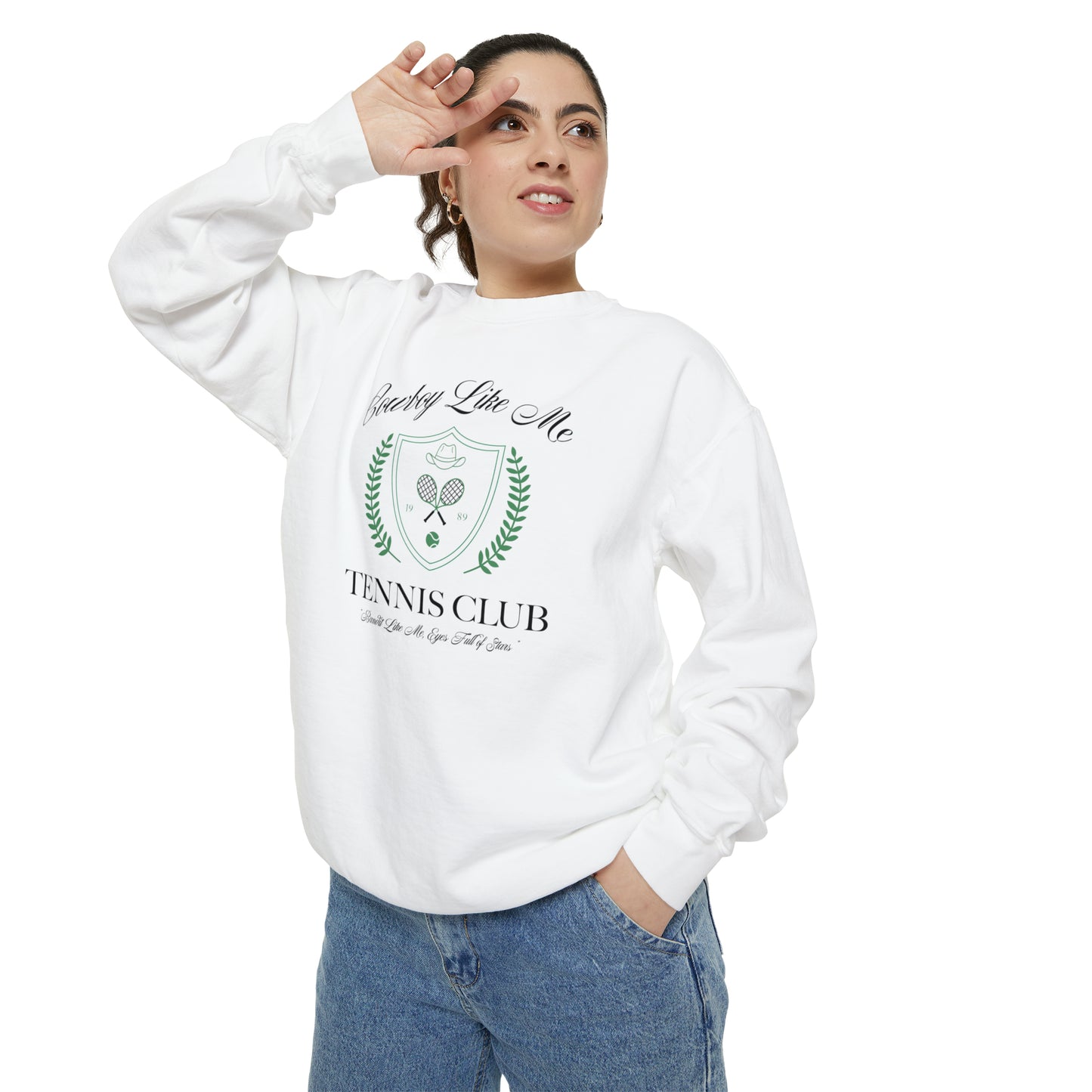 Cowboy Like Me Tennis Club Sweatshirt