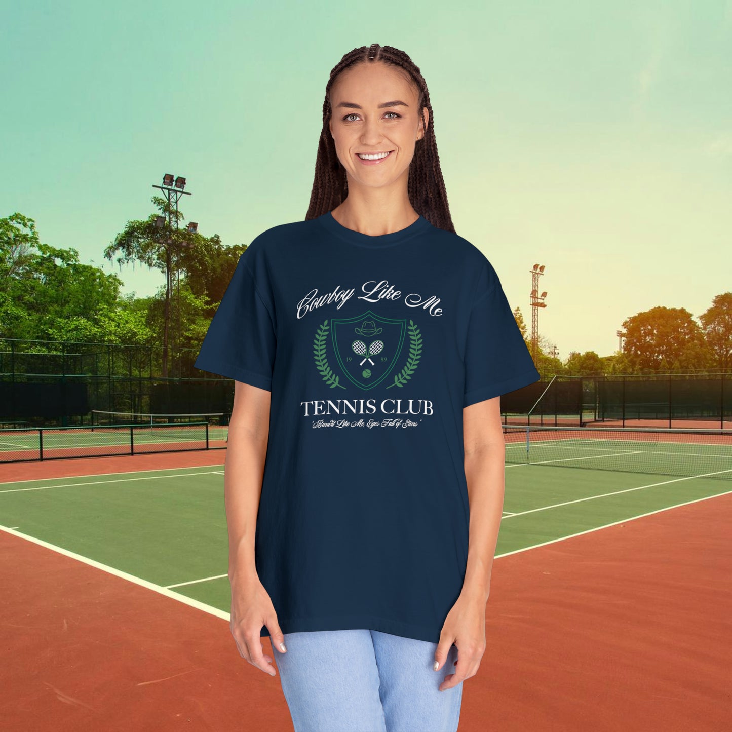 Cowboy Like Me Tennis Club Shirt