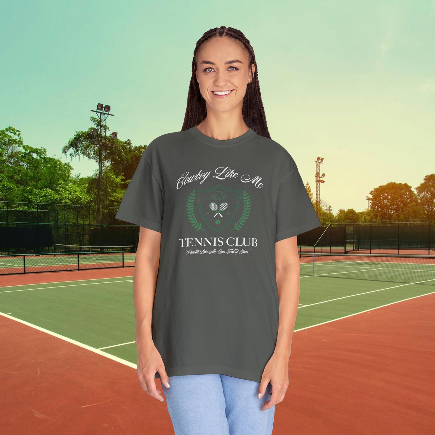 Cowboy Like Me Tennis Club Shirt