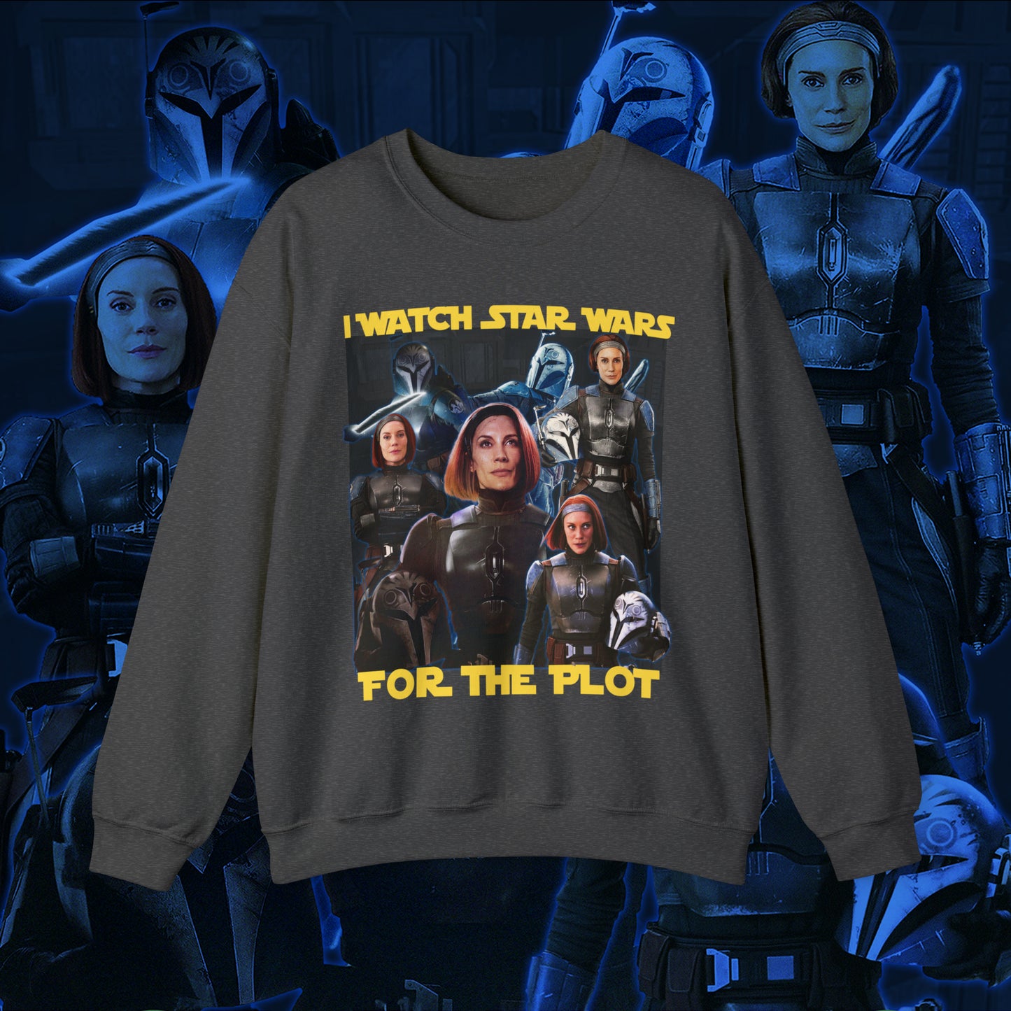 I Watch It For The Plot Sweatshirt - BO
