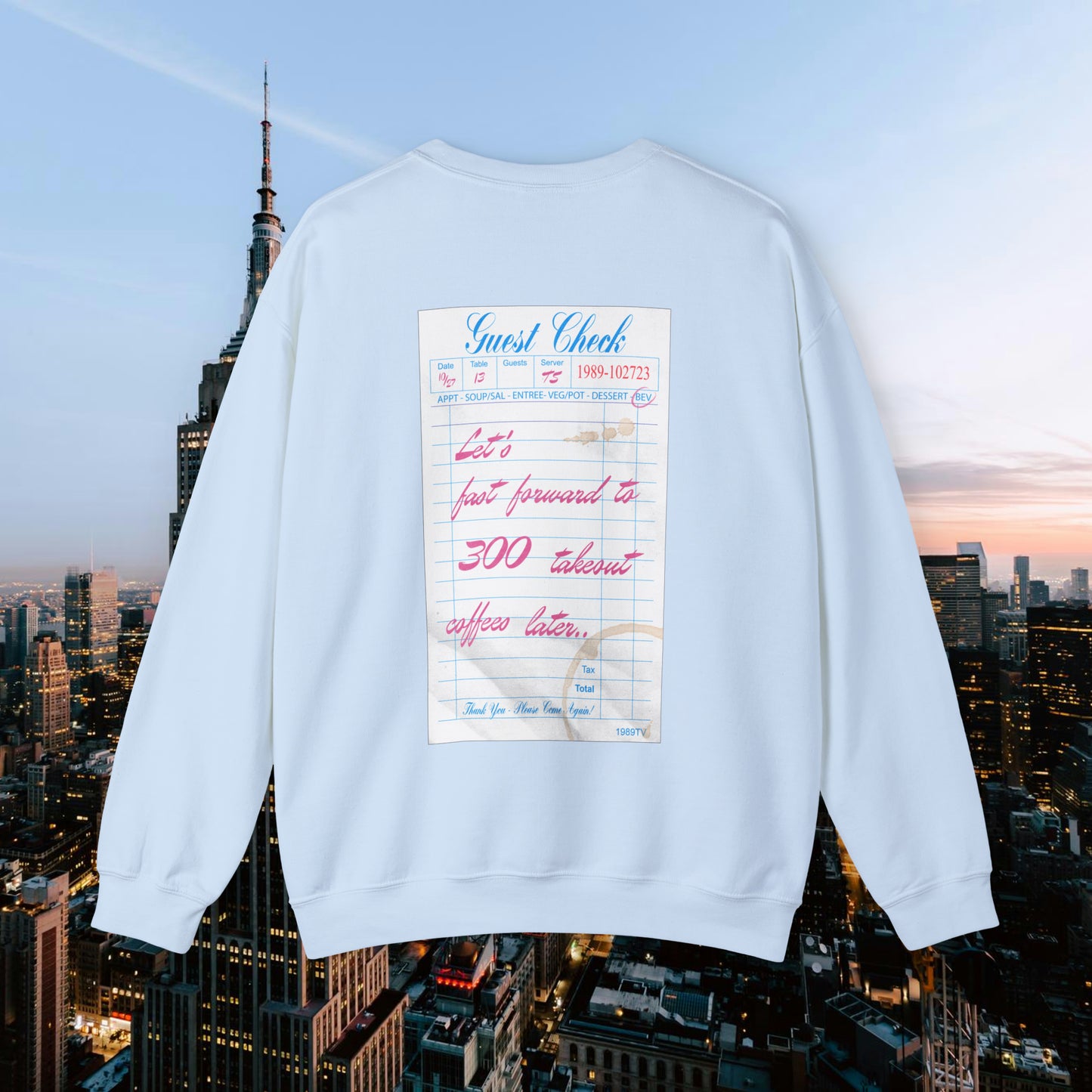 Takeout Coffees Sweatshirt