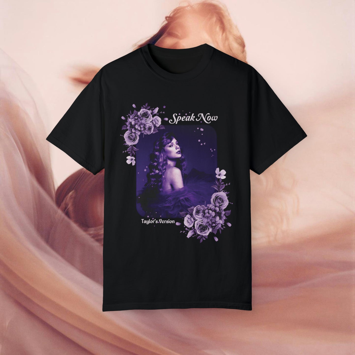 Speak Now Purple Flowers Shirt