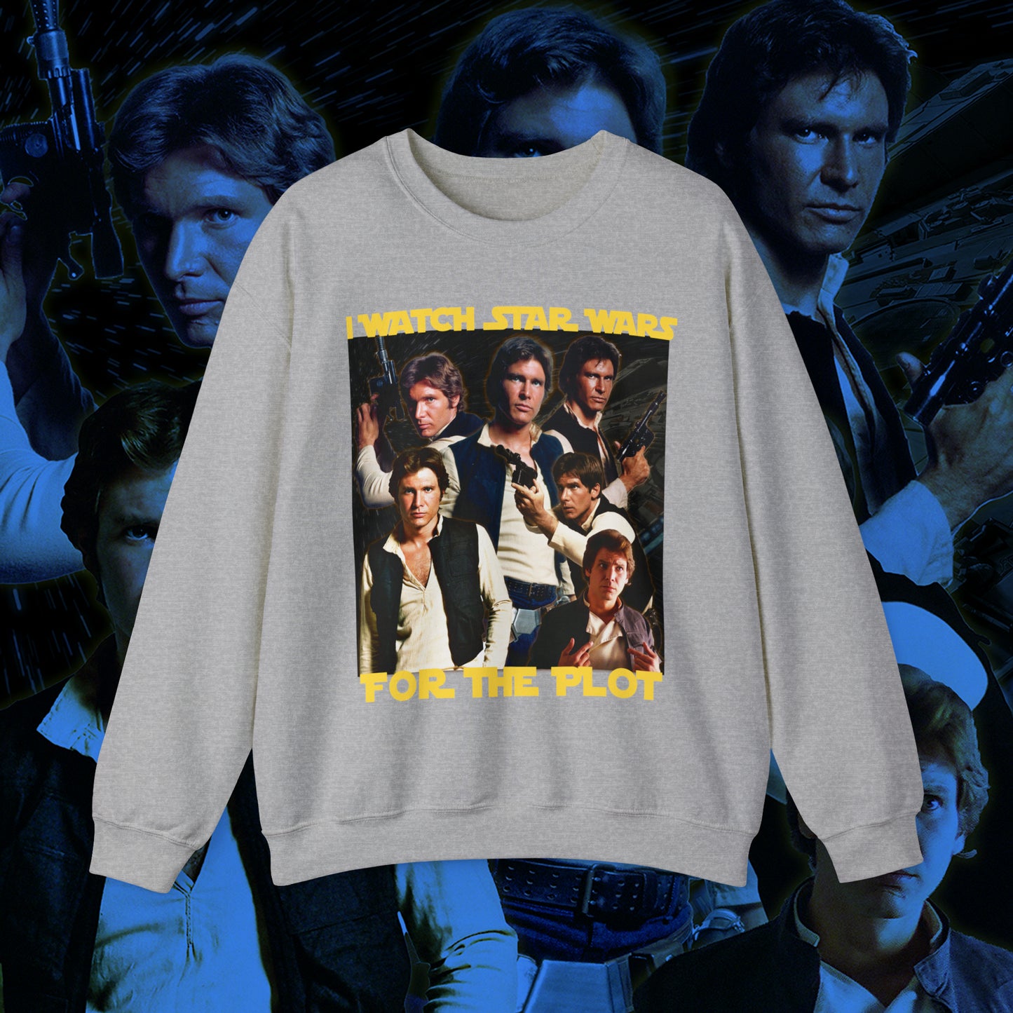 I Watch It For The Plot Sweatshirt - HAN