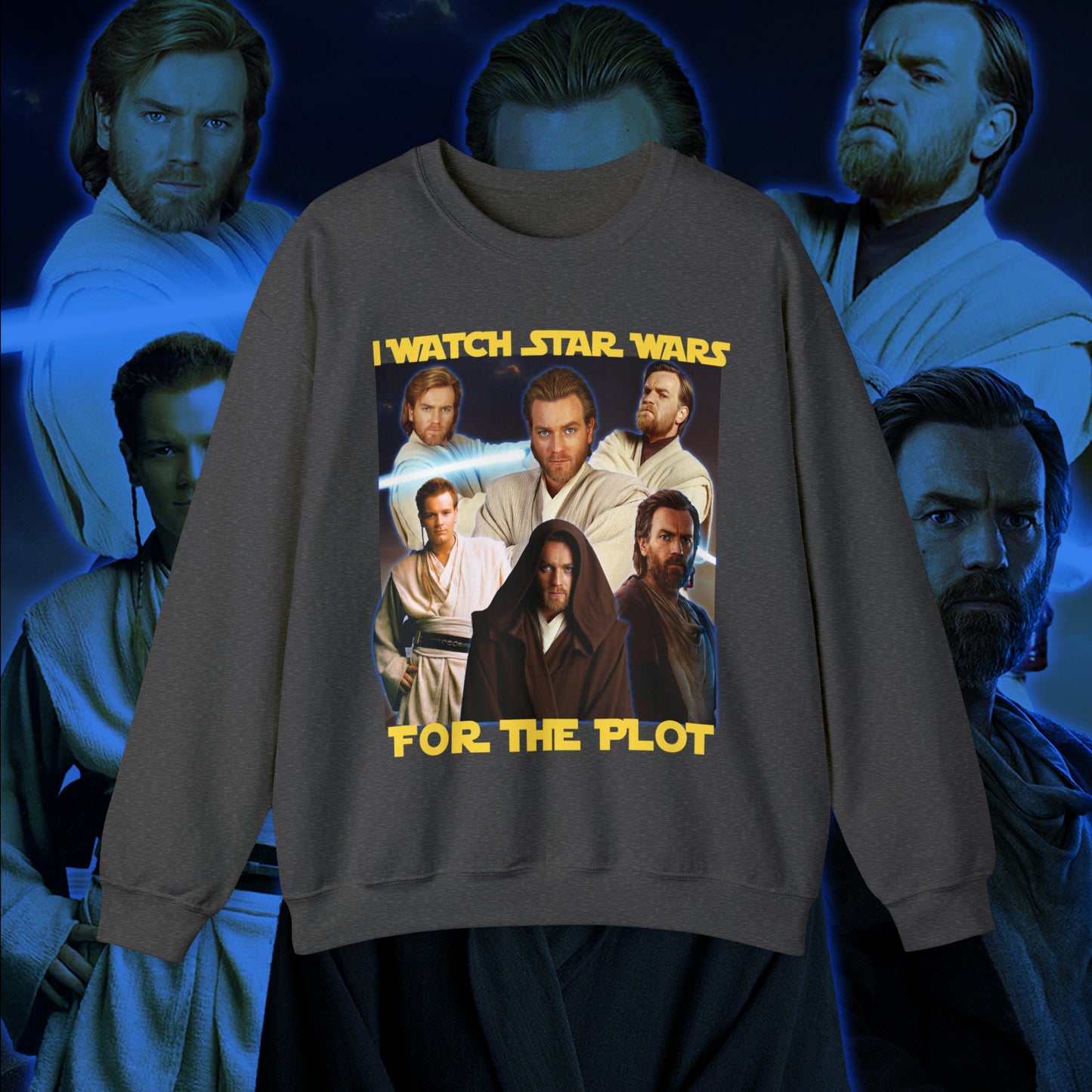 I Watch It For The Plot Sweatshirt - OBI