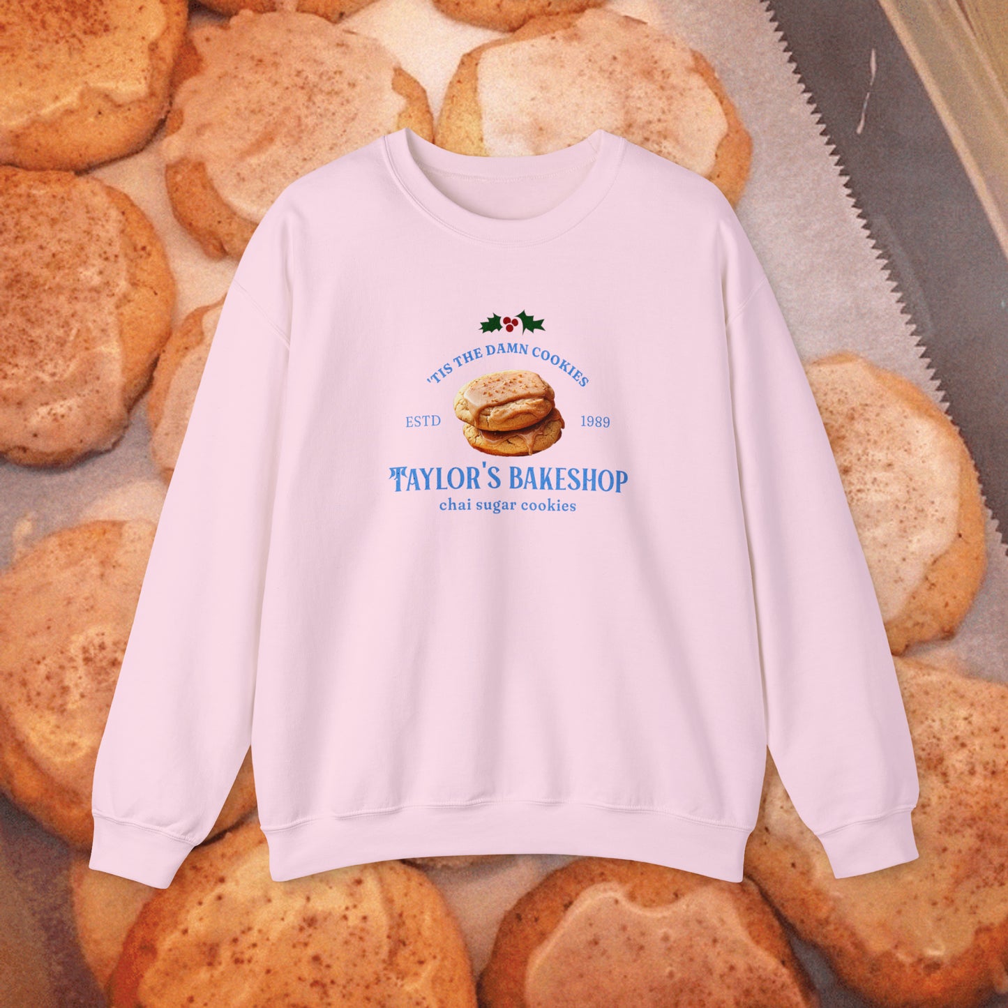 Taylor's Chai Sugar Cookies Recipe Sweatshirt