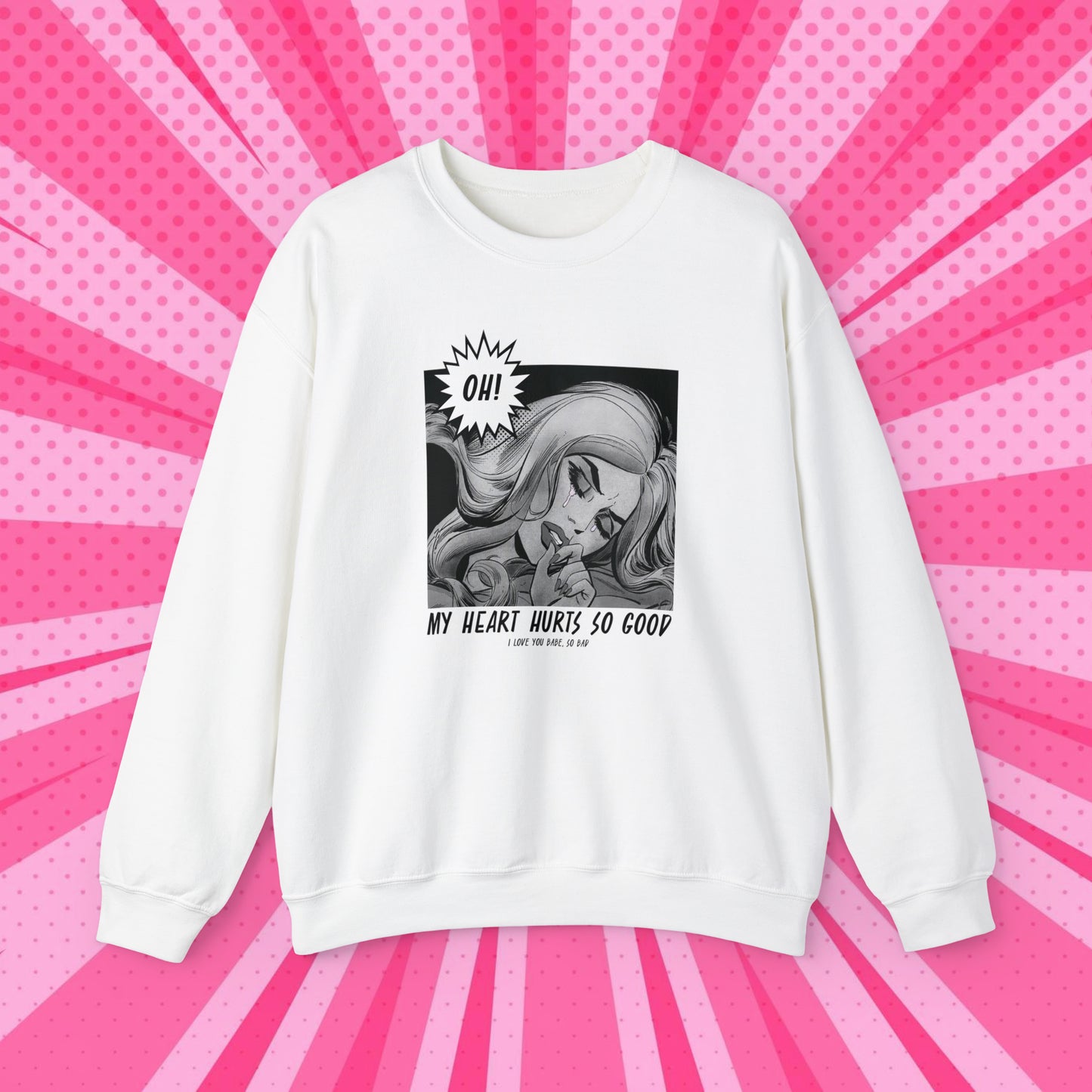 ILYSB Retro Comic Sweatshirt