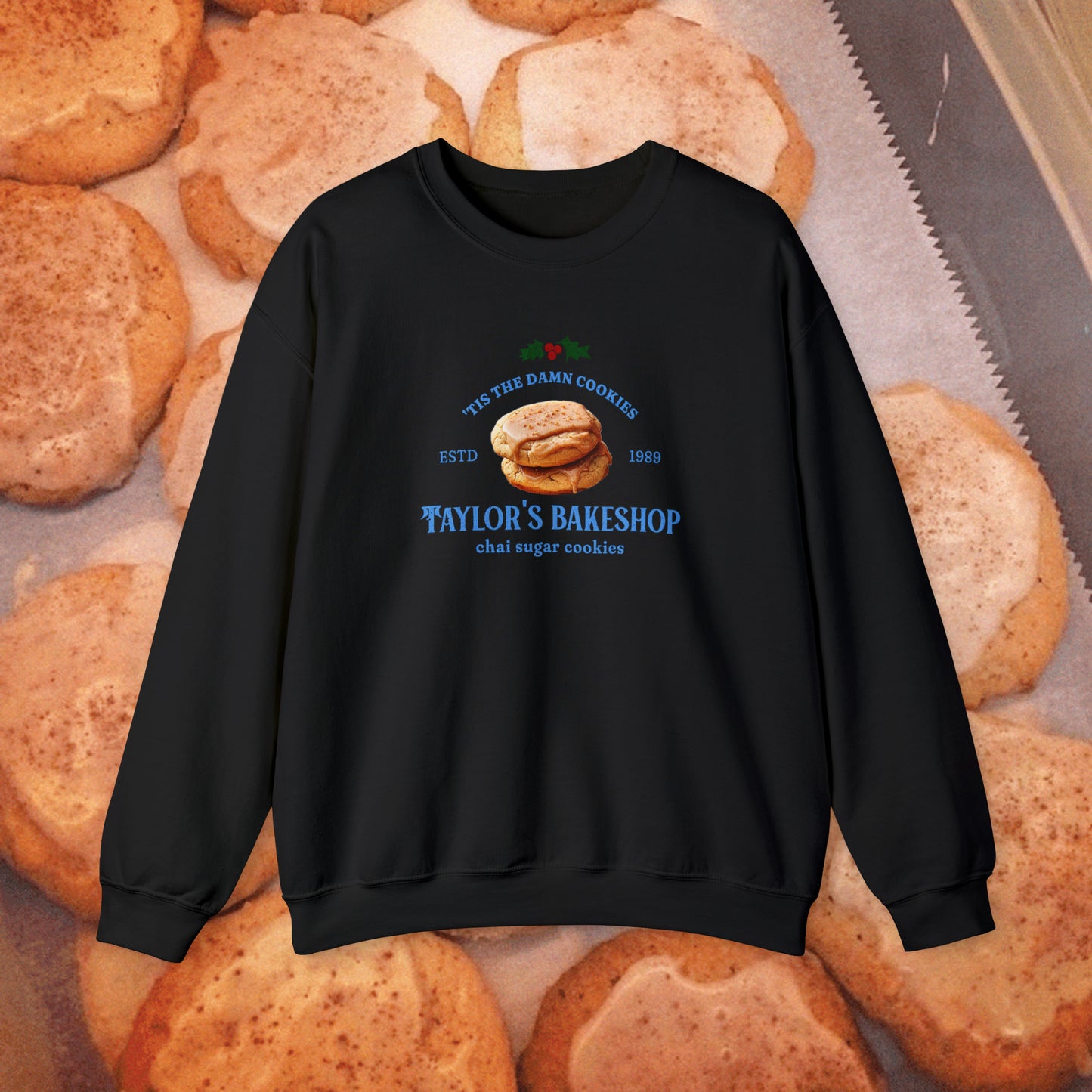 Taylor's Chai Sugar Cookies Recipe Sweatshirt