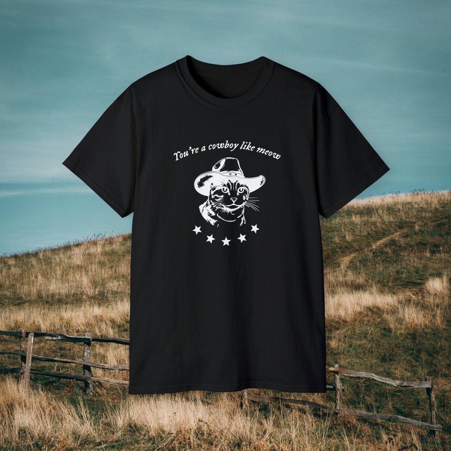 Cowboy Like Meow Shirt