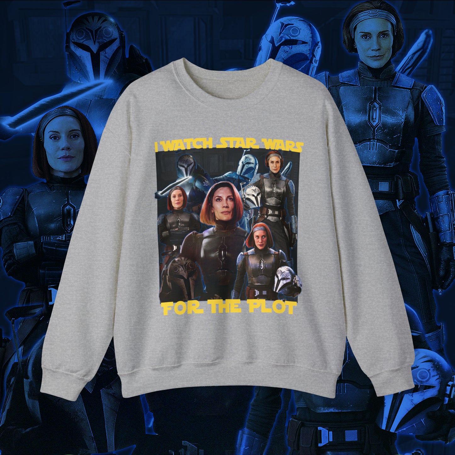 I Watch It For The Plot Sweatshirt - BO