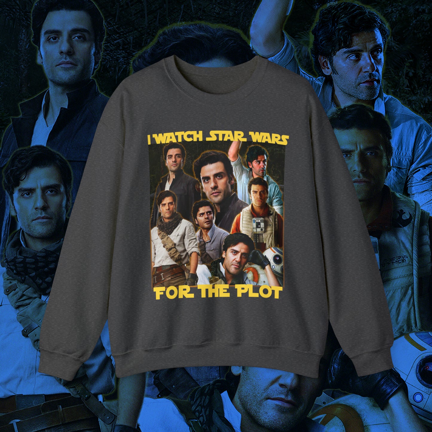 I Watch It For The Plot Sweatshirt - POE