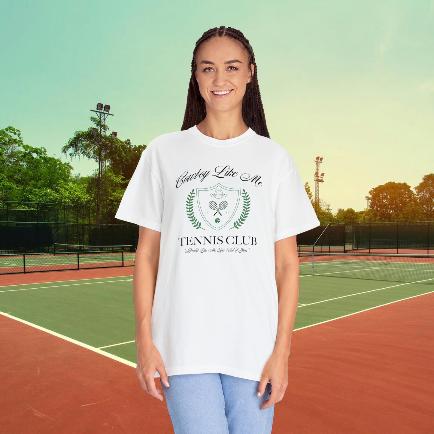 Cowboy Like Me Tennis Club Shirt