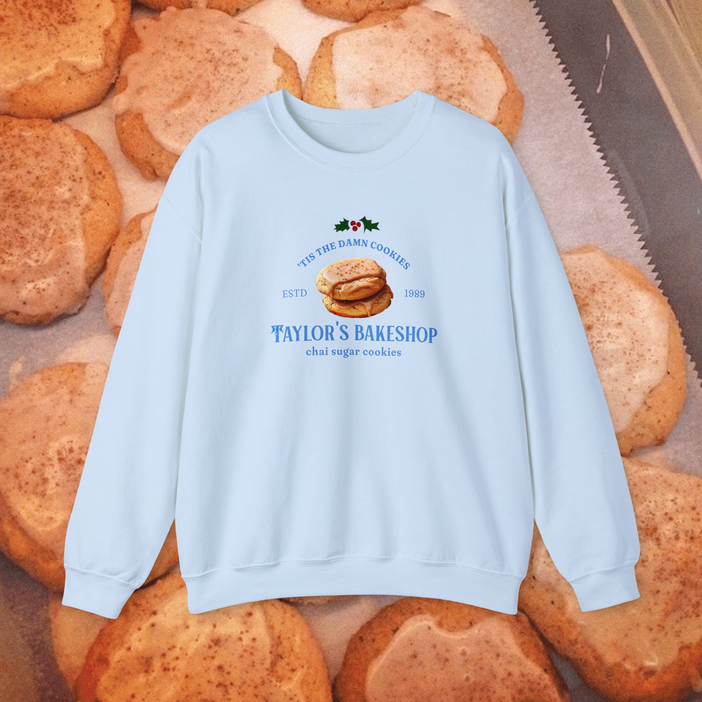 Taylor's Chai Sugar Cookies Recipe Sweatshirt