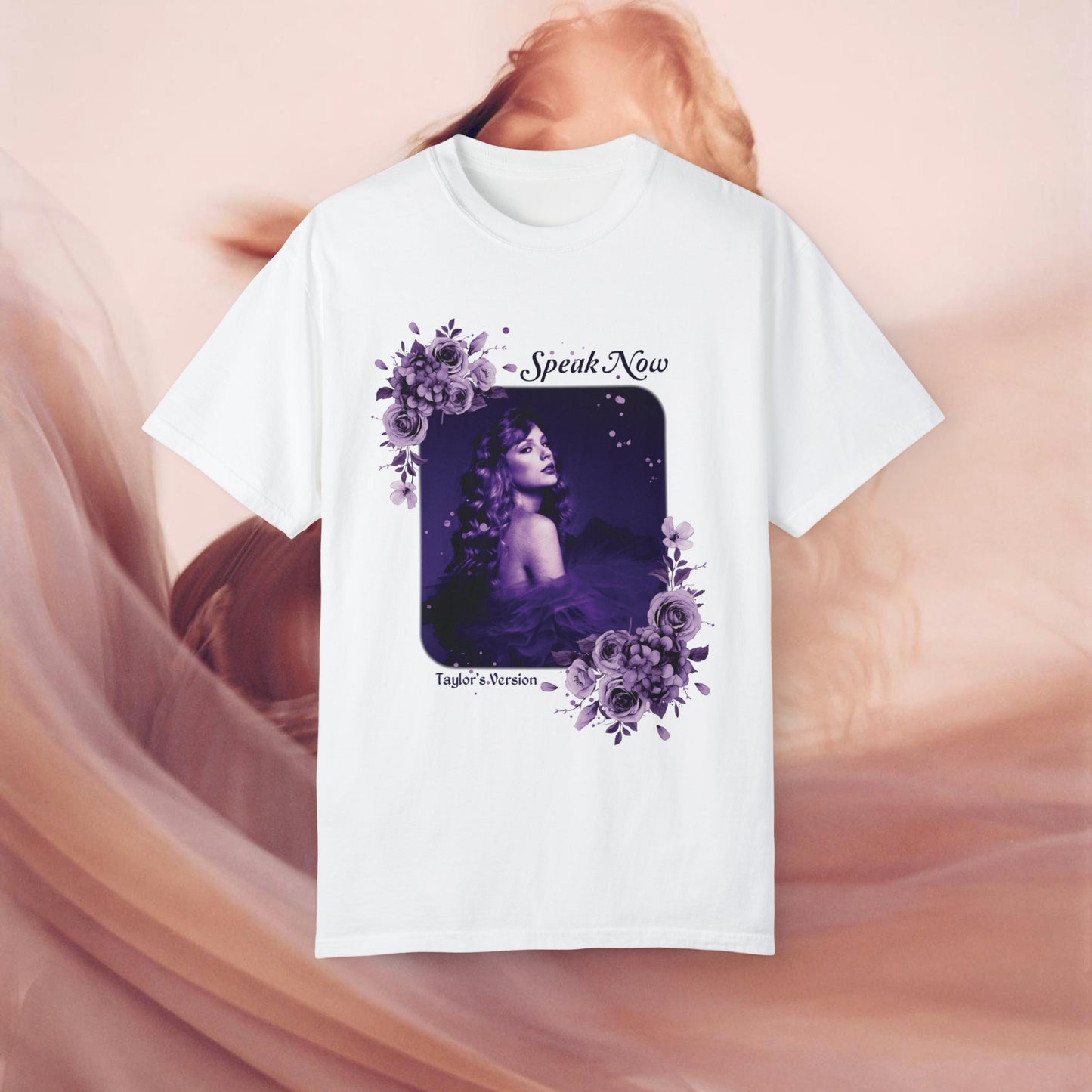 Speak Now Purple Flowers Shirt
