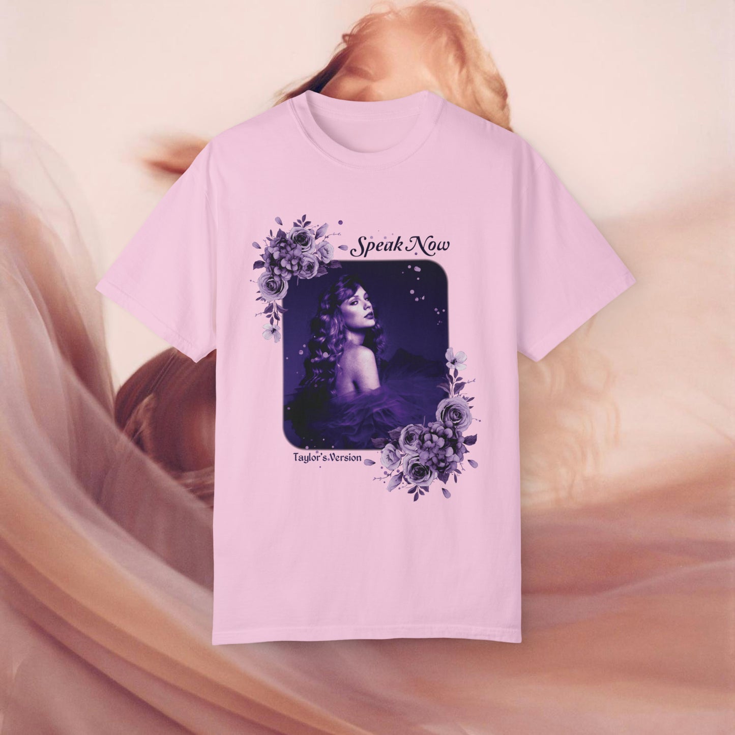 Speak Now Purple Flowers Shirt