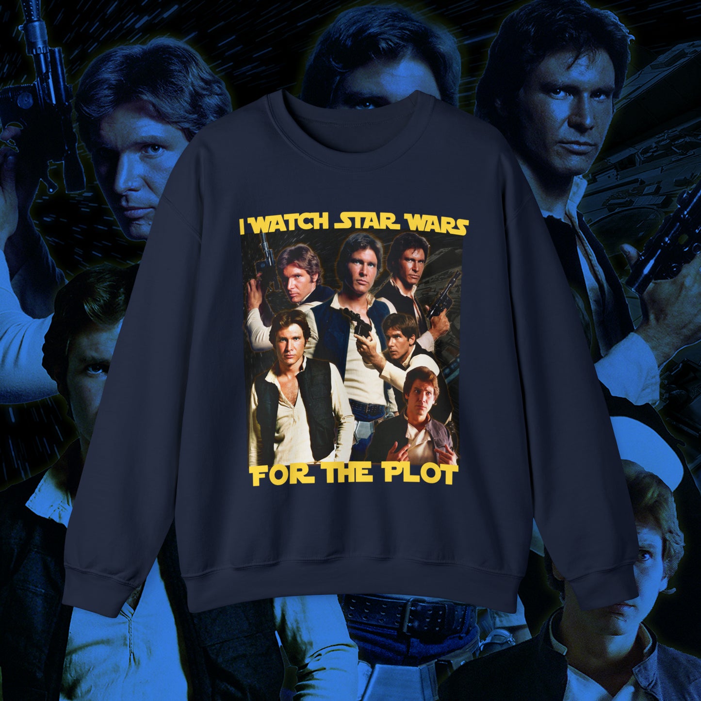 I Watch It For The Plot Sweatshirt - HAN
