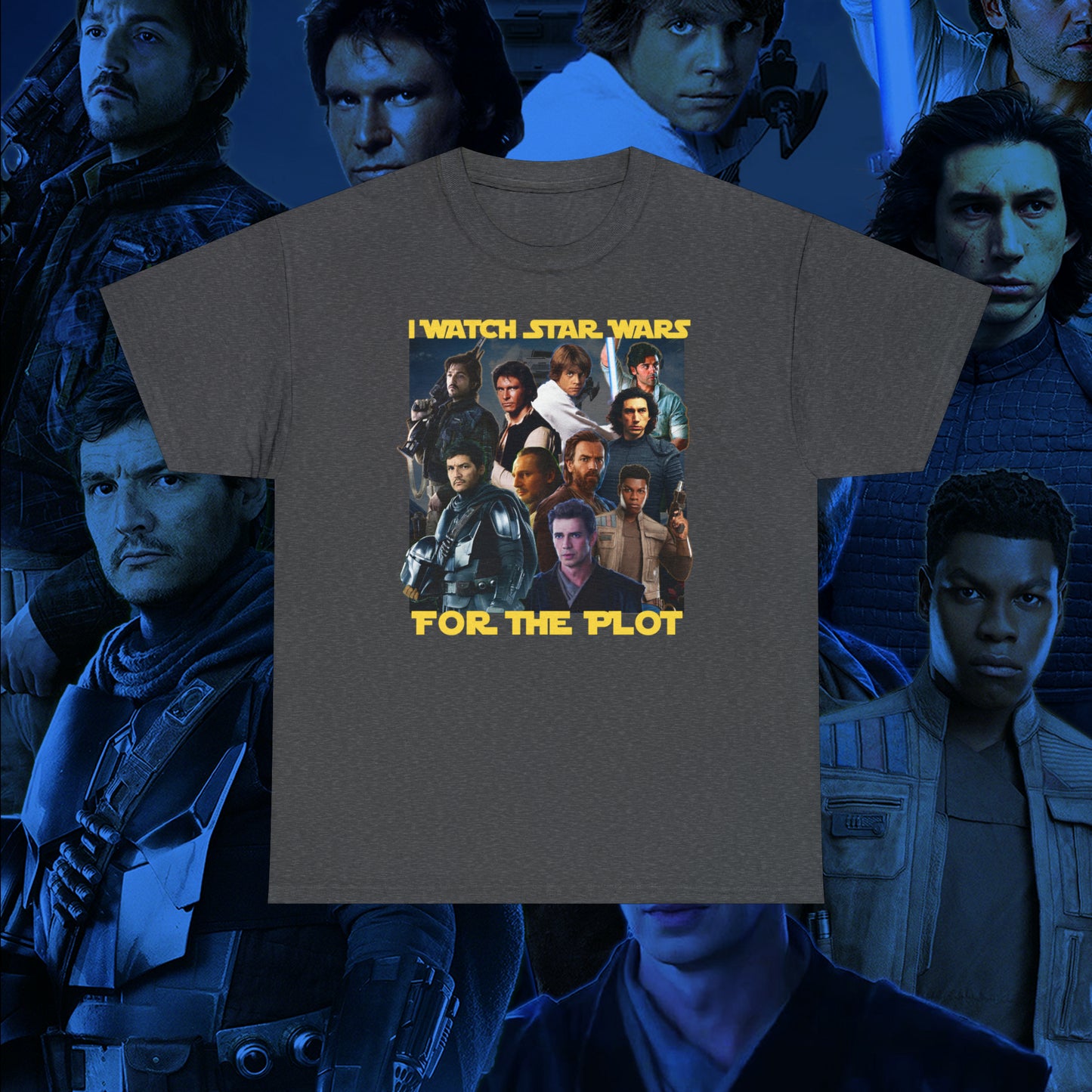 I Watch It For The Plot Shirt - Space Daddies