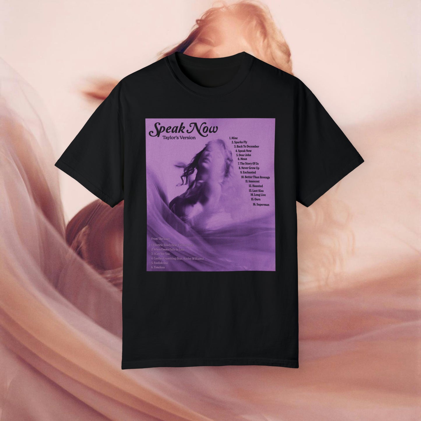 Speak Now Poster Shirt