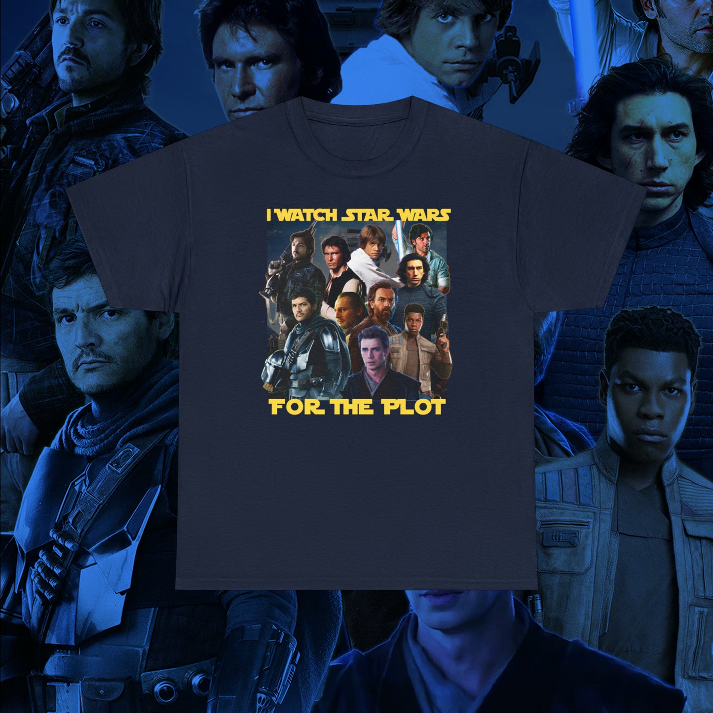 I Watch It For The Plot Shirt - Space Daddies