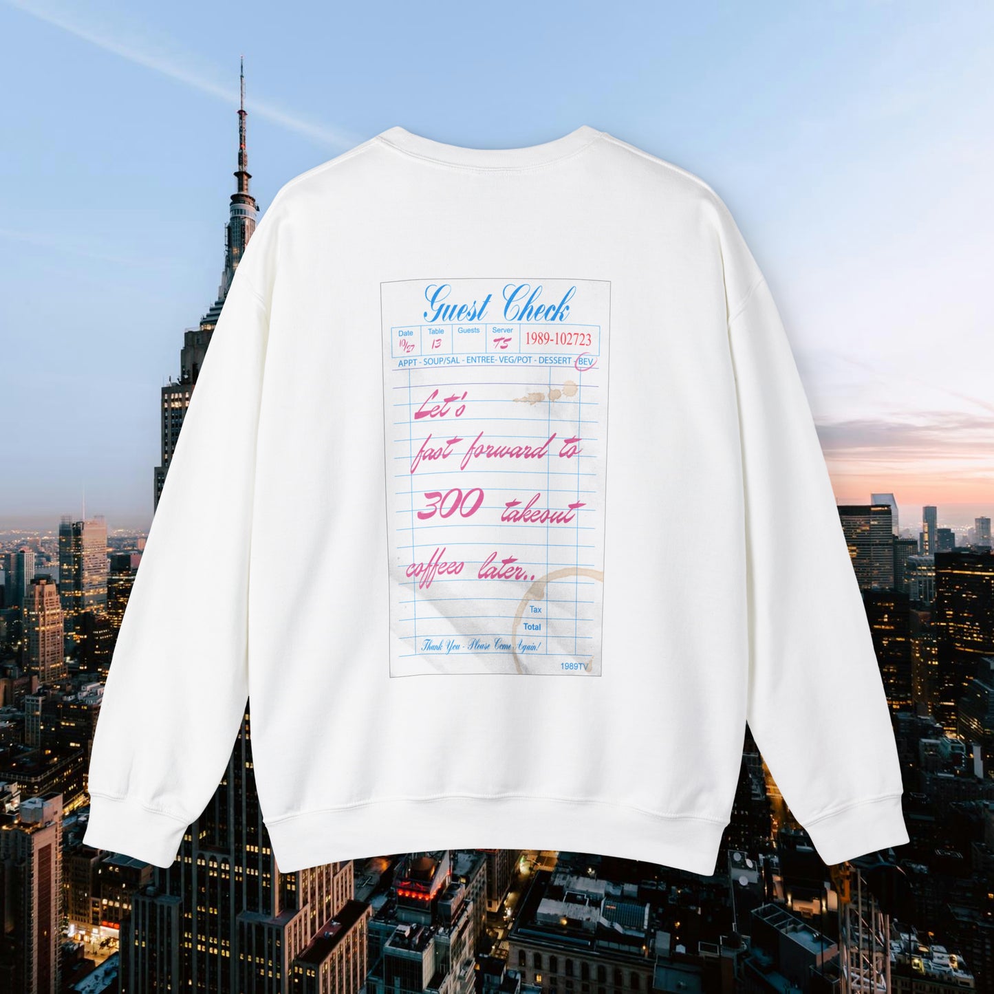 Takeout Coffees Sweatshirt