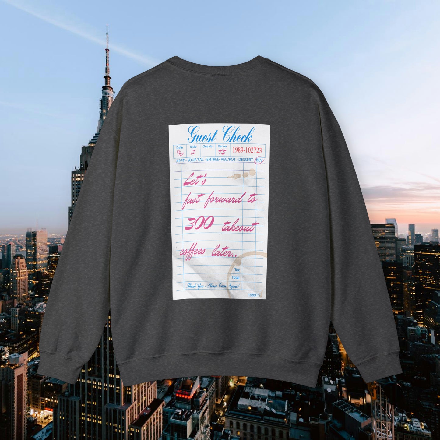 Takeout Coffees Sweatshirt
