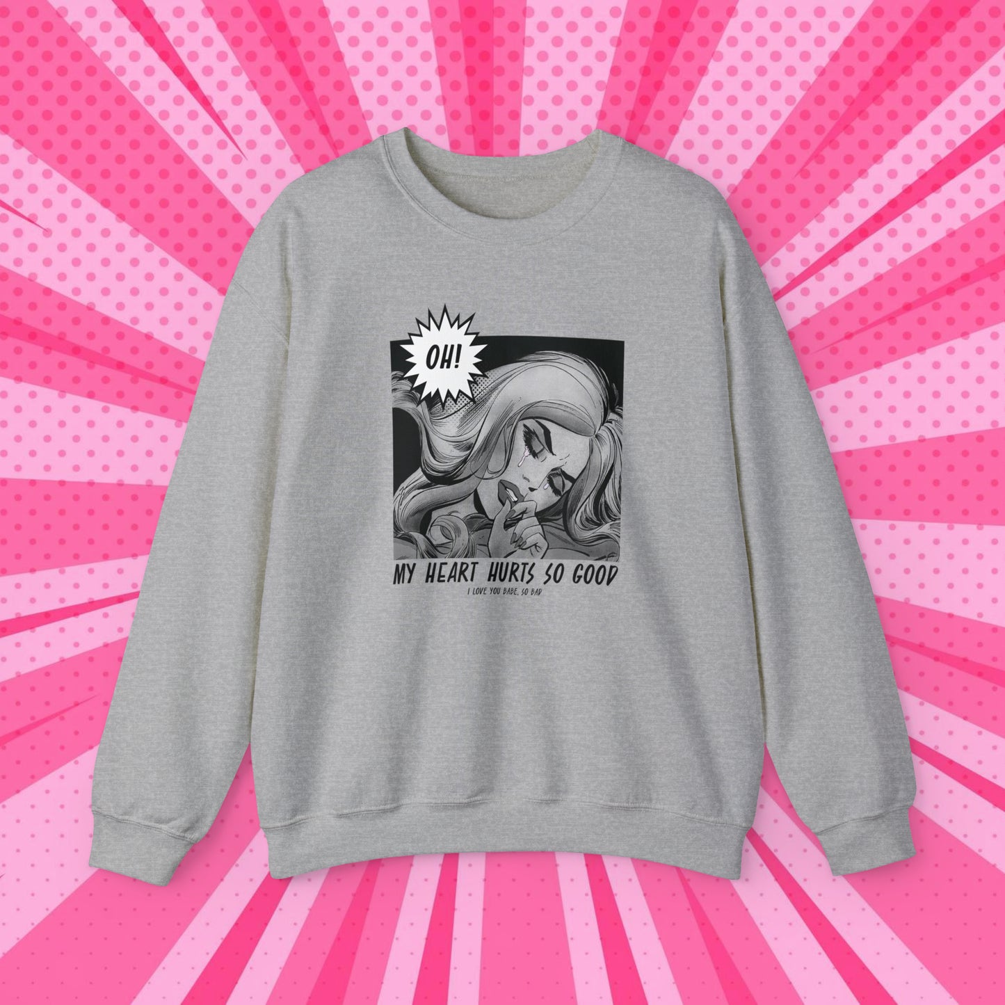 ILYSB Retro Comic Sweatshirt