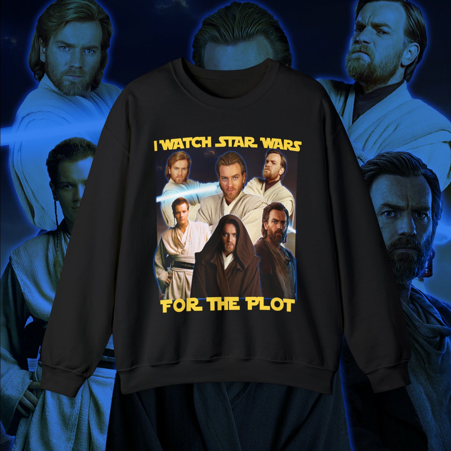 I Watch It For The Plot Sweatshirt - OBI