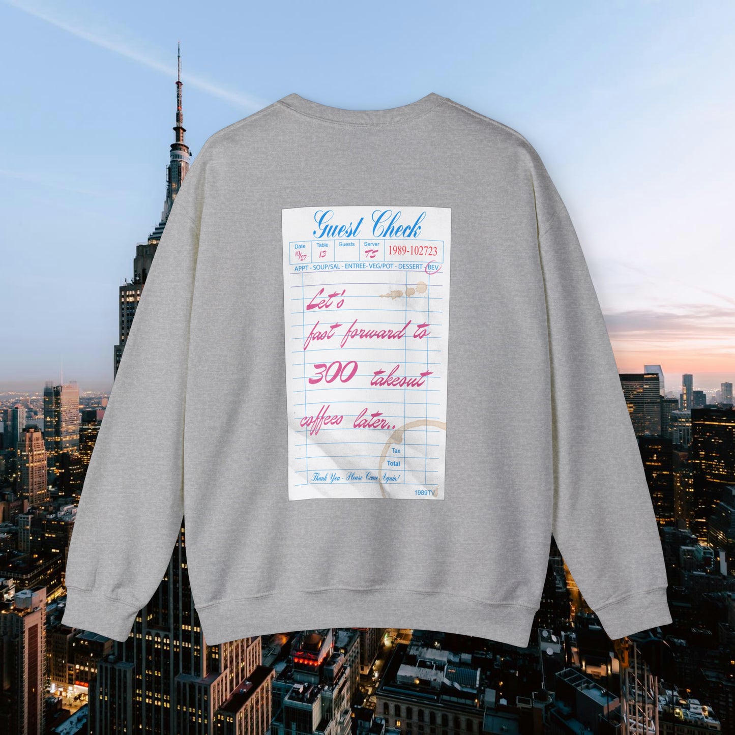 Takeout Coffees Sweatshirt