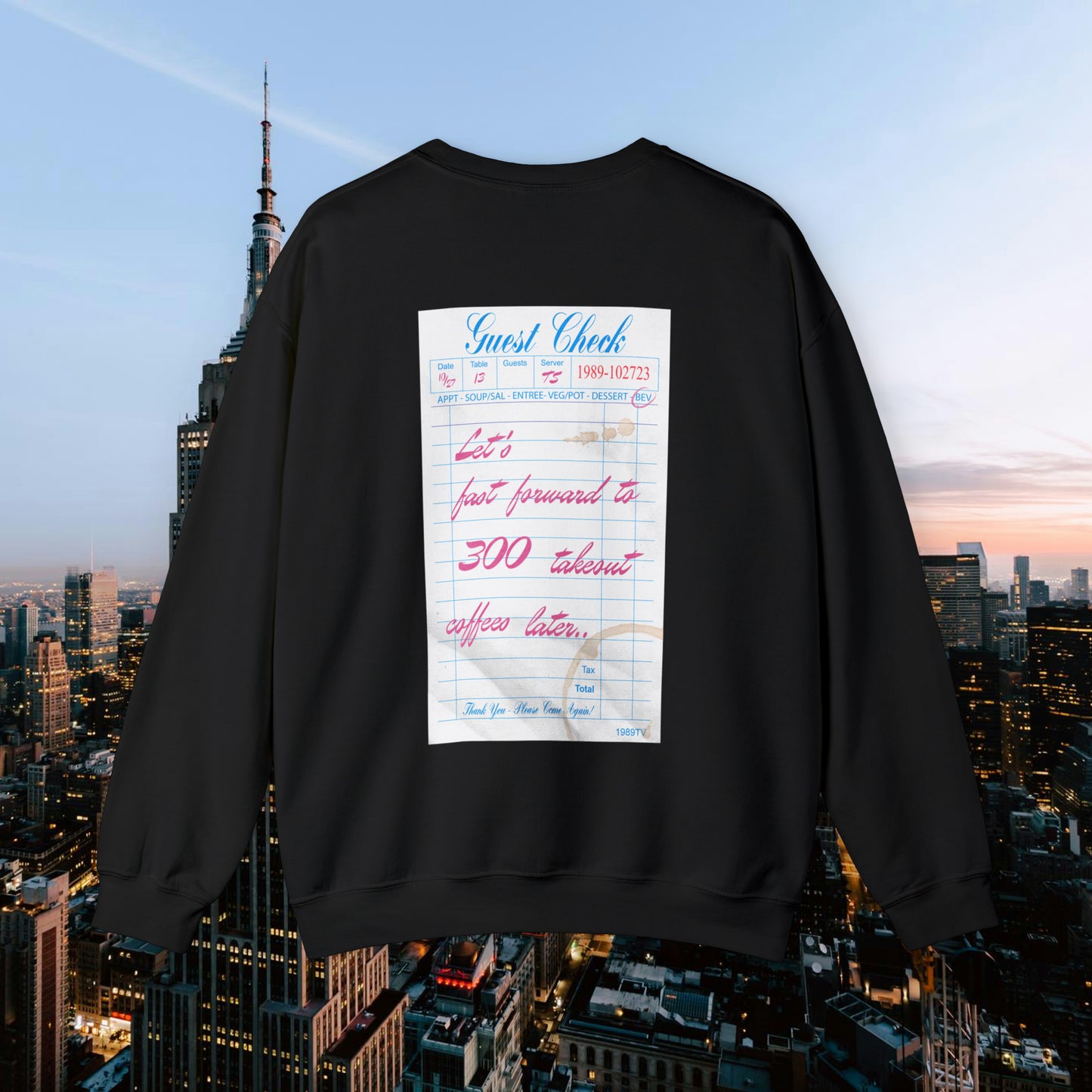 Takeout Coffees Sweatshirt