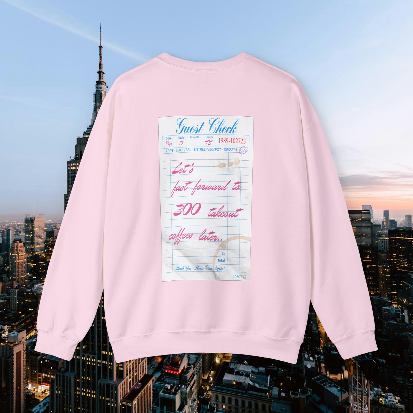 Takeout Coffees Sweatshirt