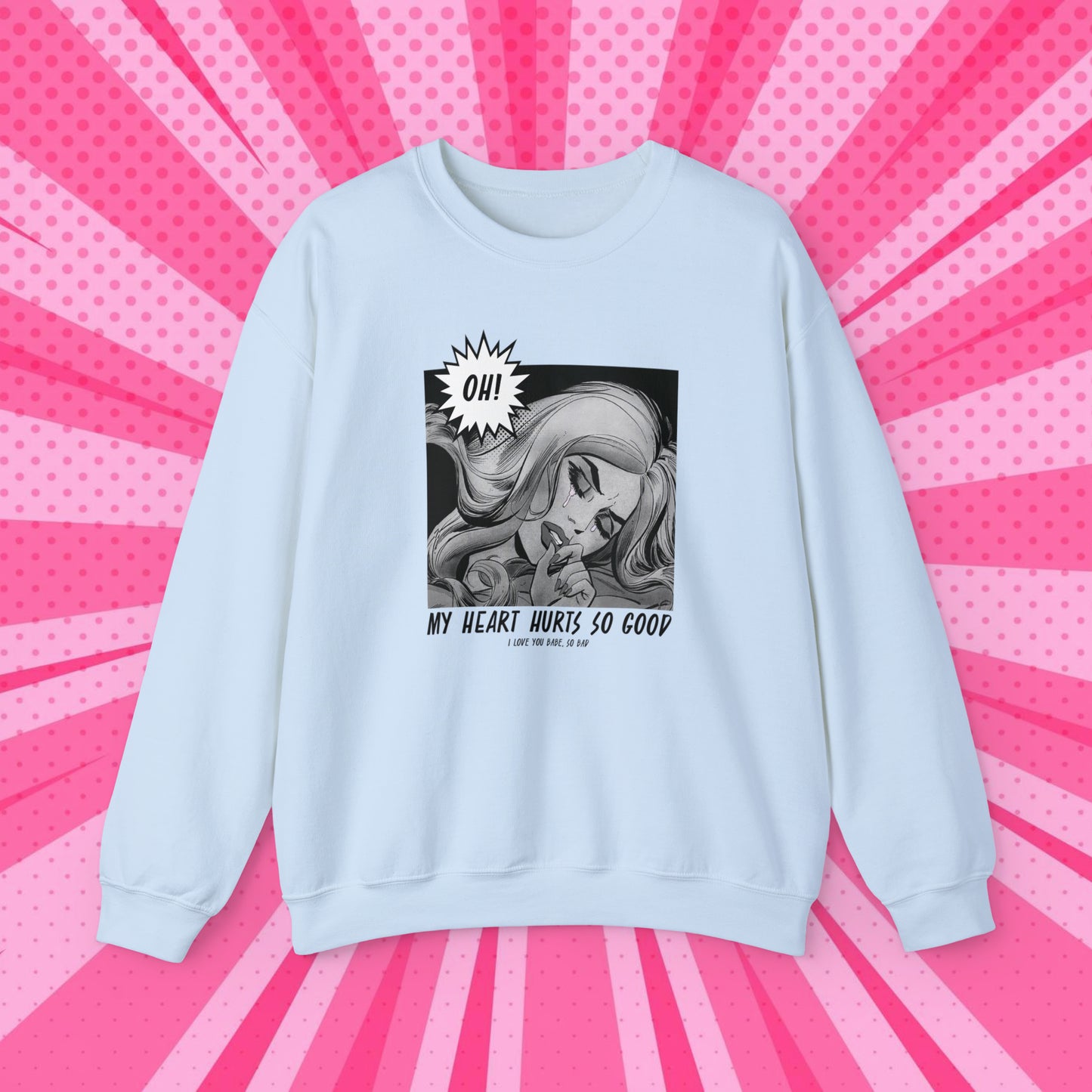 ILYSB Retro Comic Sweatshirt