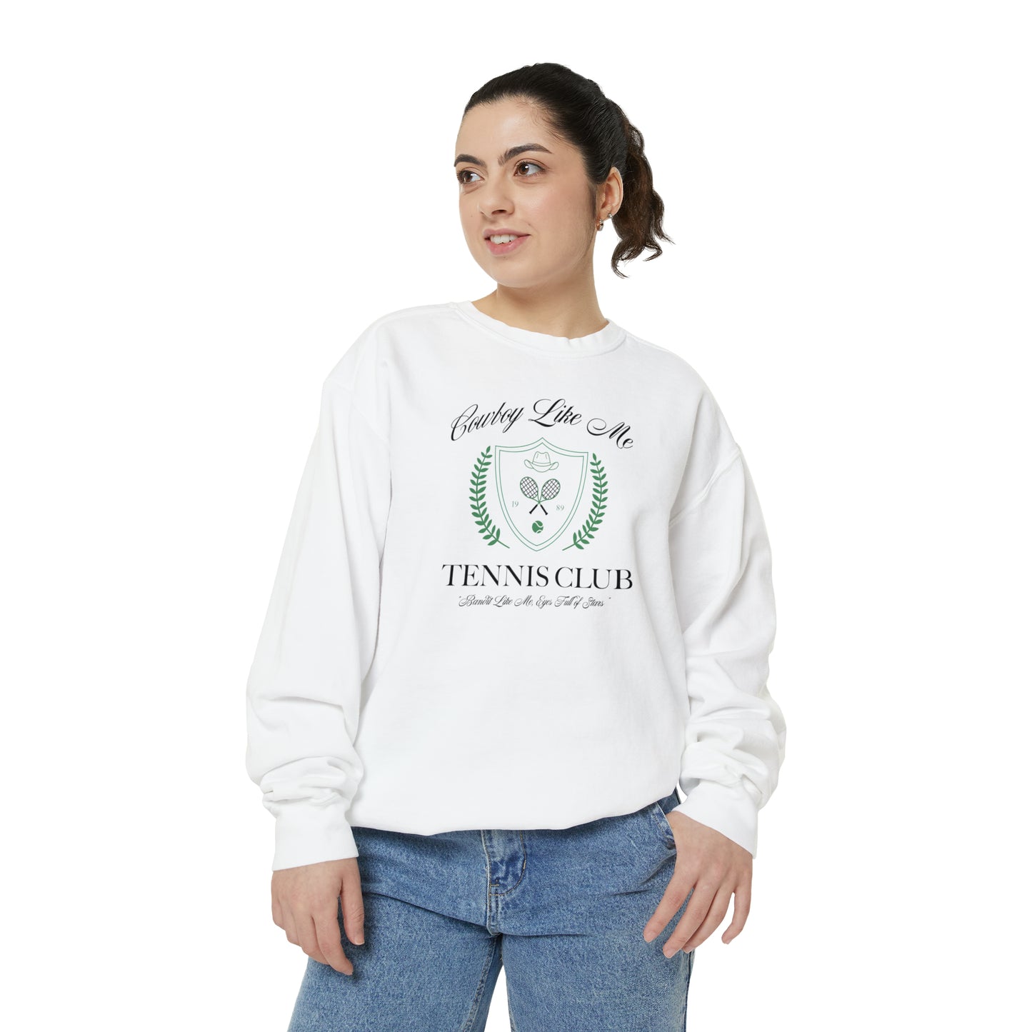 Cowboy Like Me Tennis Club Sweatshirt