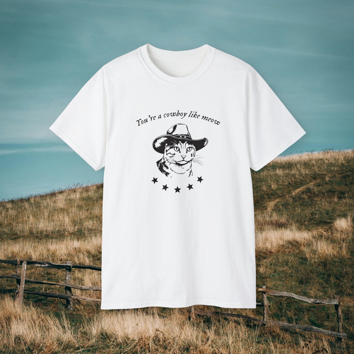 Cowboy Like Meow Shirt