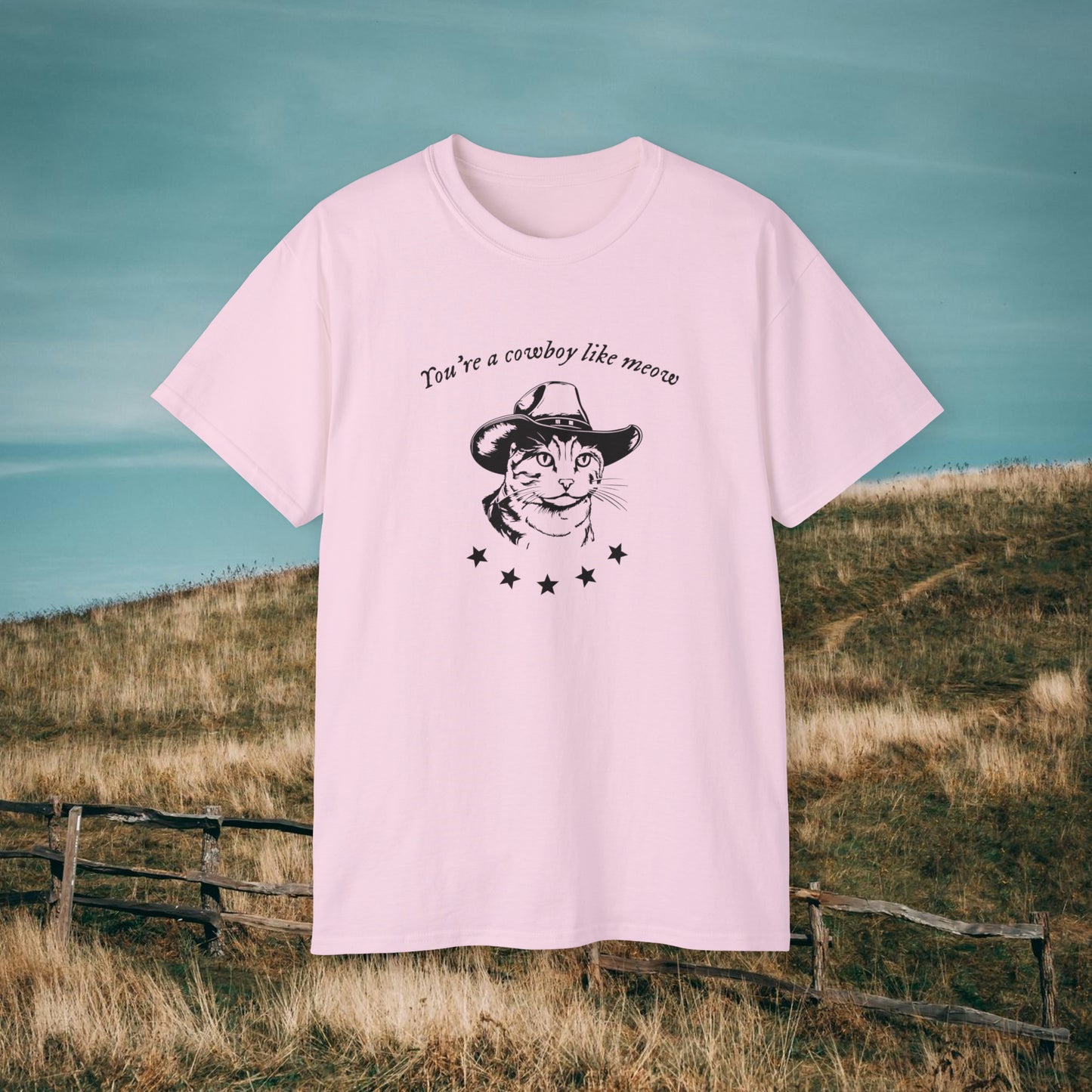 Cowboy Like Meow Shirt