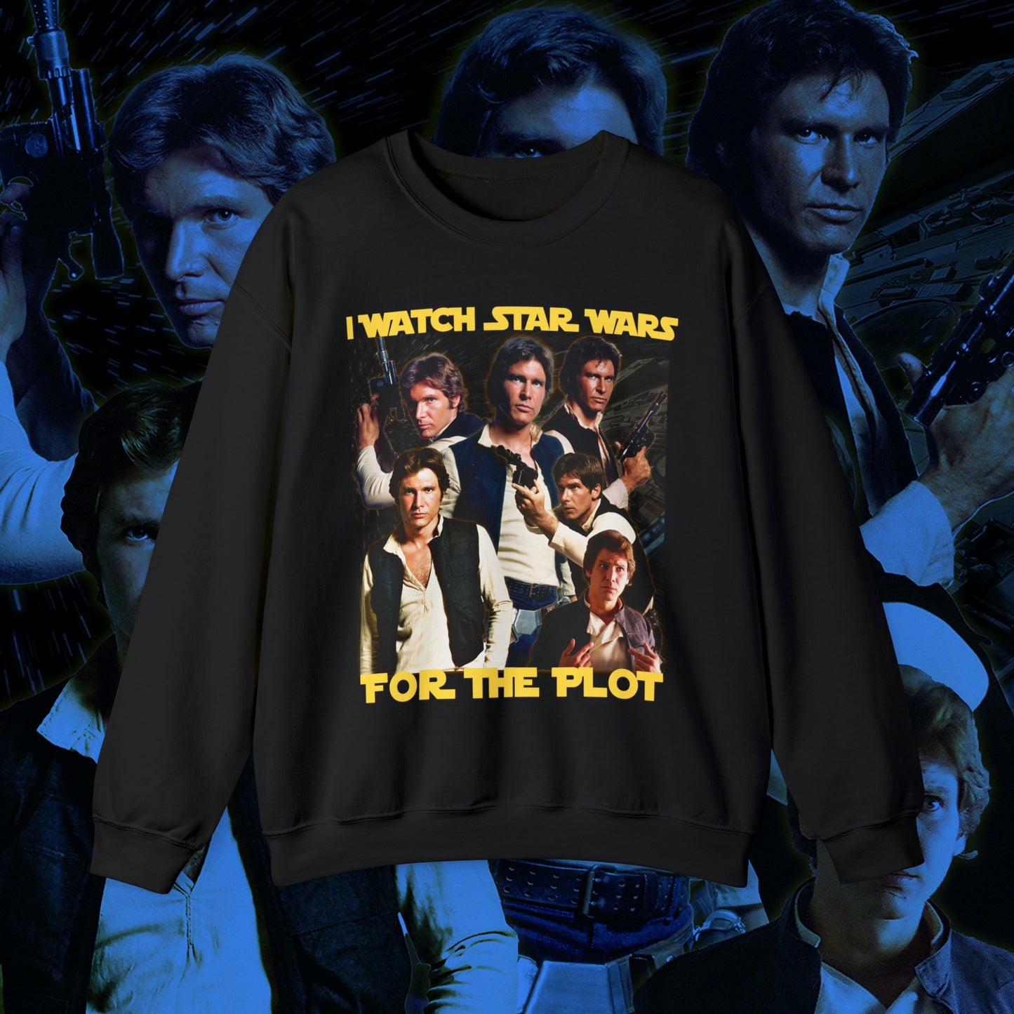 I Watch It For The Plot Sweatshirt - HAN