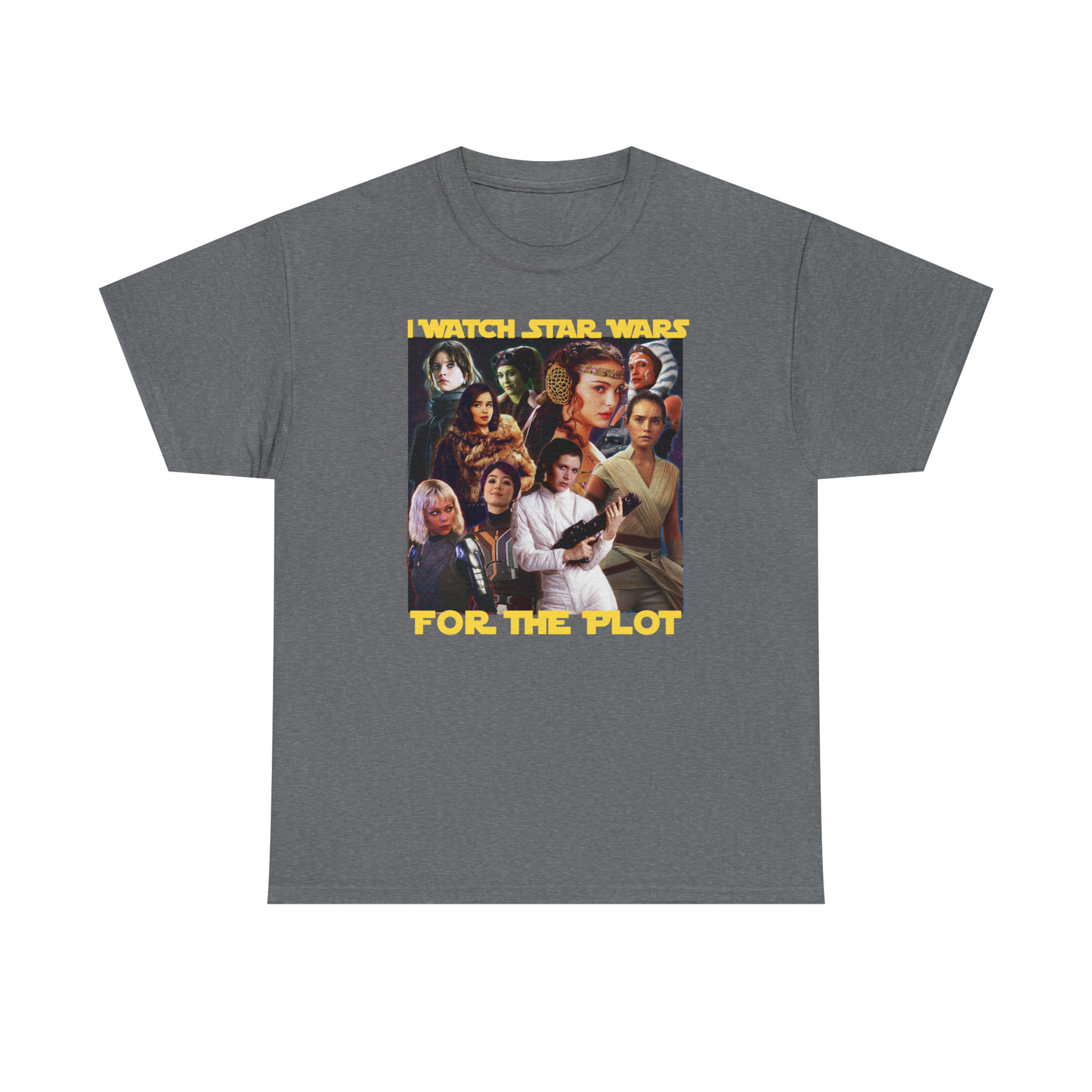 I Watch It For The Plot Shirt - Galaxy Girls