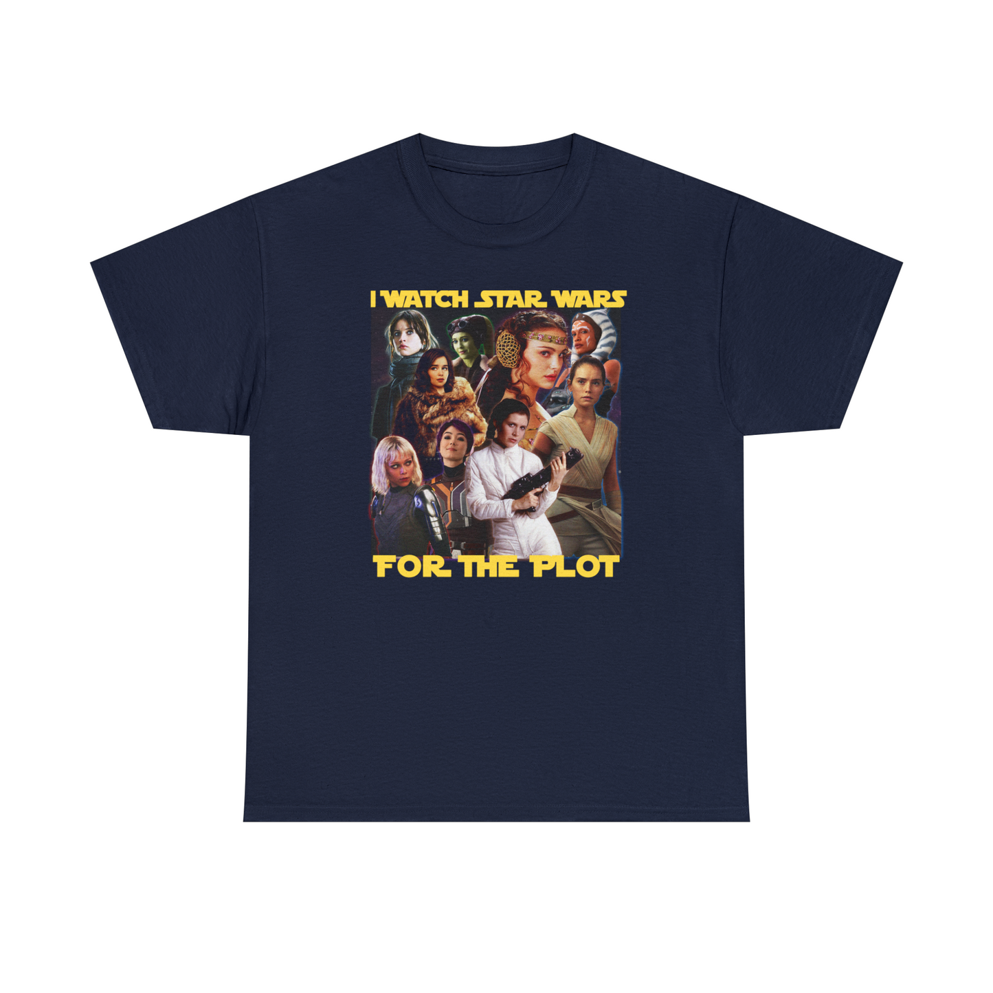 I Watch It For The Plot Shirt - Galaxy Girls