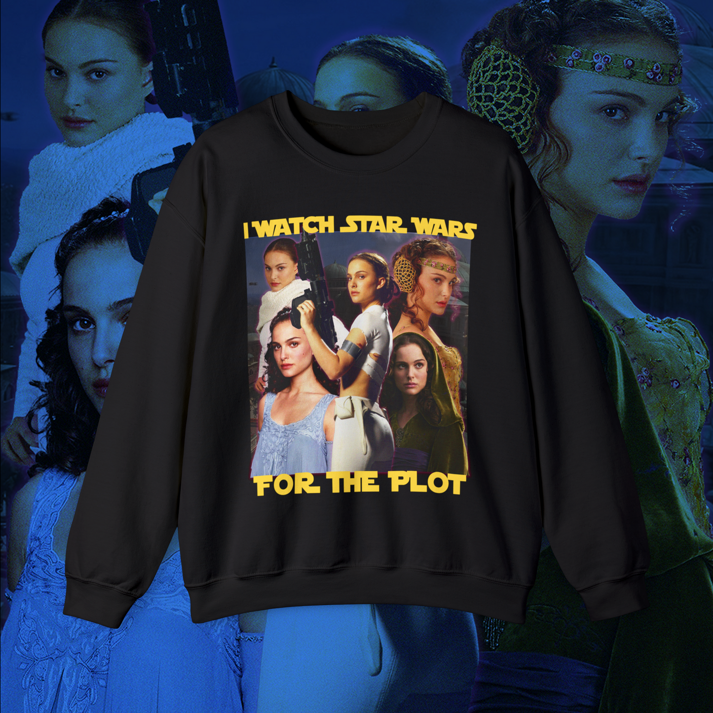 I Watch It For The Plot Sweatshirt - PADME