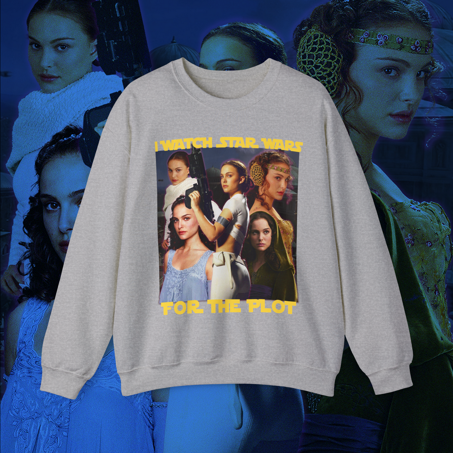 I Watch It For The Plot Sweatshirt - PADME