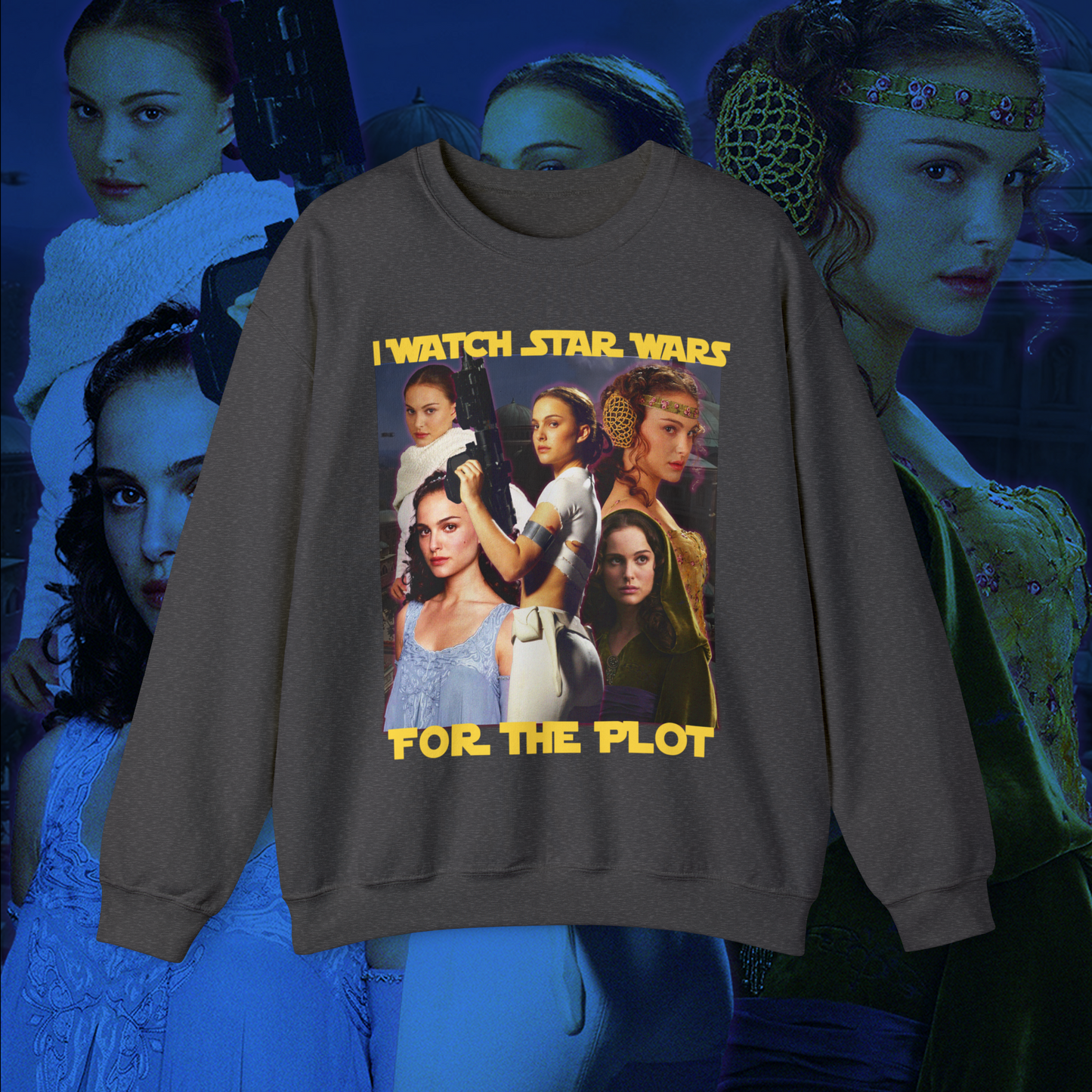 I Watch It For The Plot Sweatshirt - PADME