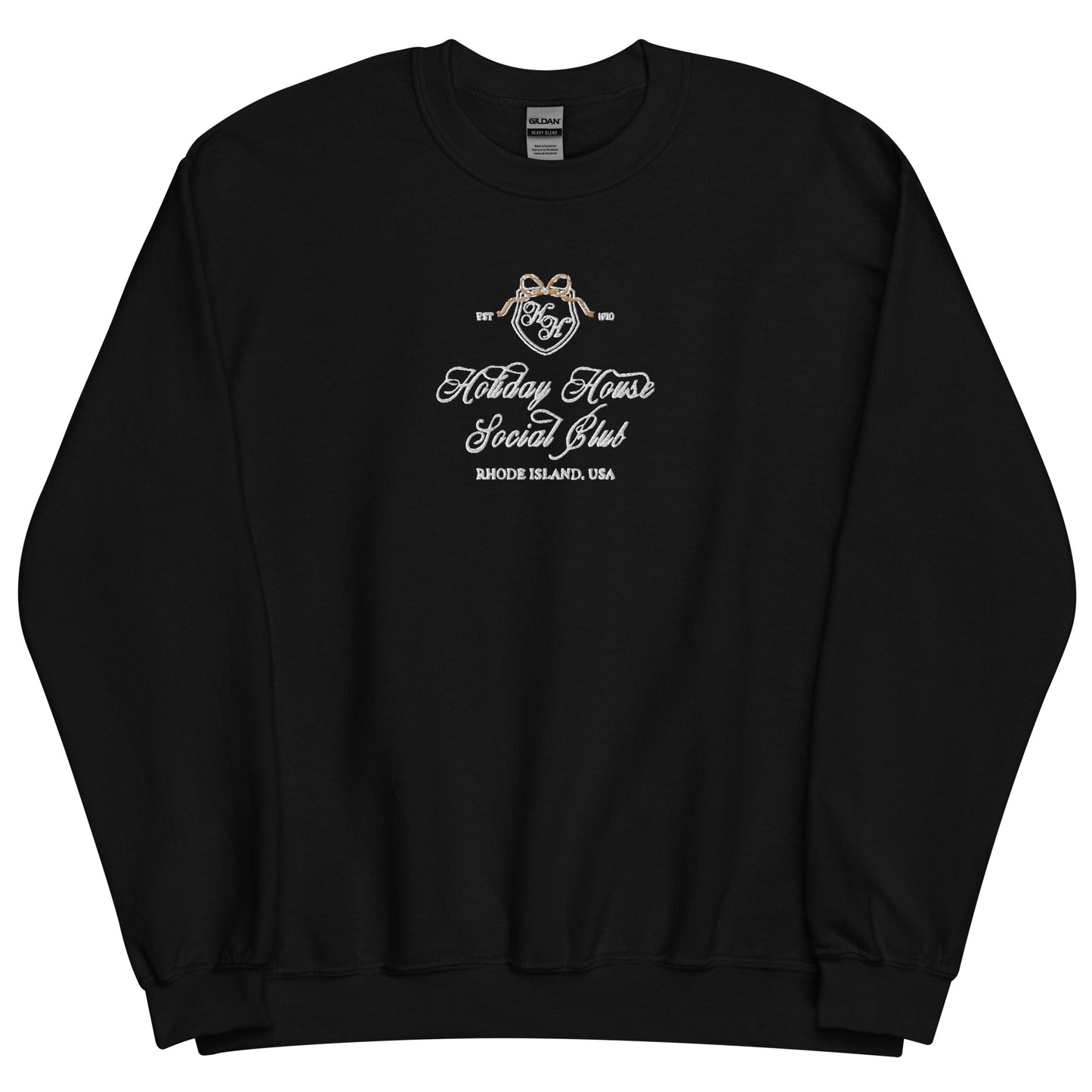 Holiday House Embroidered Sweatshirt