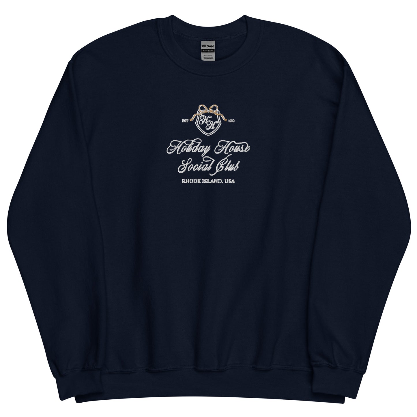 Holiday House Embroidered Sweatshirt