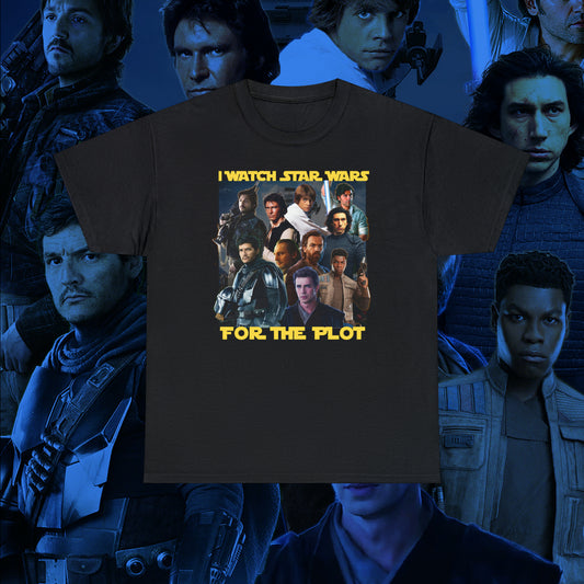 I Watch It For The Plot Shirt - Space Daddies